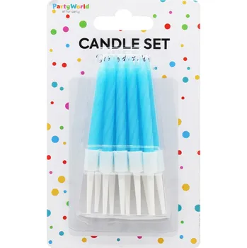 Svíčka Spirálovité dortové svíčky - růžové