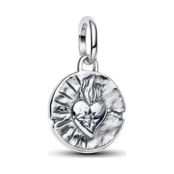 Přívěsek Medailonový přívěsek PANDORA Srdce 793975C01