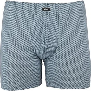 Slipy Pleas Pánský slip s nohavičkou šedomodrá L (183769-209-052)