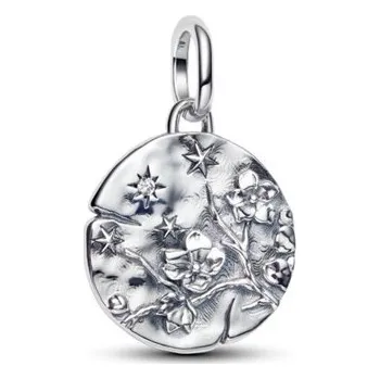 Přívěsek Medailonový přívěsek PANDORA Třešňový květ 794085C01