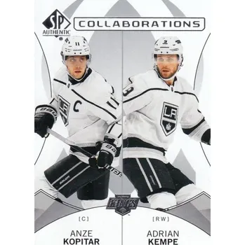 Sběratelská karetní hra insert karta KOPITAR/KEMPE 24-25 SP Authentic Collaborations číslo C-21