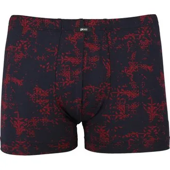 Slipy Pleas Pánský slip s nohavičkou vínová M (183772-502-050)