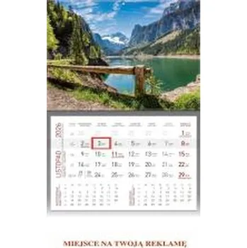 Kalendář Kalendarz 2026 ścienny jednodzielny Górskie...