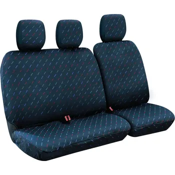 Potah sedadla LAMPA Potah Dido-1 – UNI potahy pro dodávky bez výřezu na pás, modrý