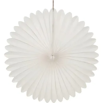 Party dekorace Dekorační rozety - Bílé