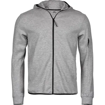 Pánská mikina Mikina s kapucí "Athletic" TJ 5706 heather grey 3XL