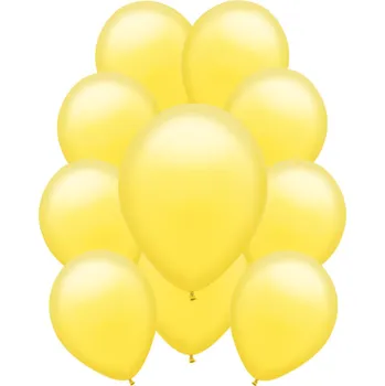 Balónek Latexové balónky pastelové - Žluté