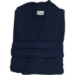 Župan Waffle Bathrobe navy L/XL