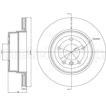 Brzdový kotouč Brzdový kotouč METELLI 23-1115C