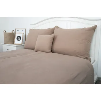 Povlečení Podpěrová s.r.o. Mušelínové povlečení NUGÁT Velikost: 140x220 cm (1 ks), 70x90 cm (1 ks)