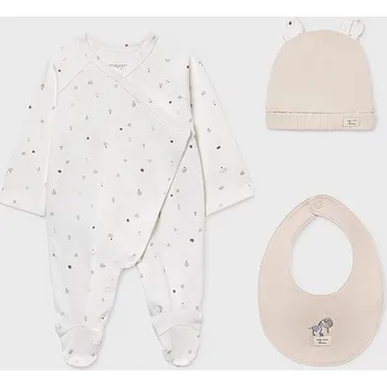 Kojenecký overal s čepicí a brindákem Mayoral 9979 Rozměr: 1 - 2 měsíce, 60 cm