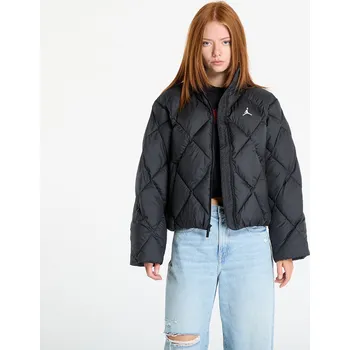 Bunda Jordan Brooklyn Women's Quilted Puffer Jacket Black/ White L