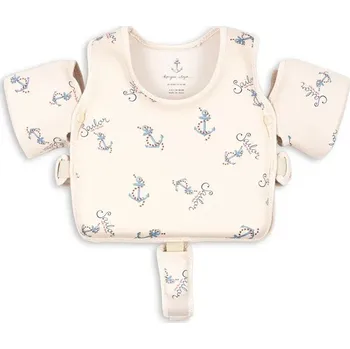 Plovací vesta Dětská plavecká vesta Konges Sløjd HOLLIS SWIM WATER WINGS KS103374 béžová 01X, vel. 2-3 let