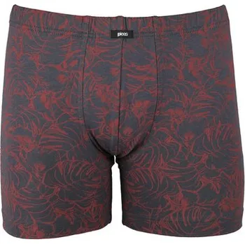 Slipy Pleas Pánský slip s nohavičkou červená L (183769-500-052)