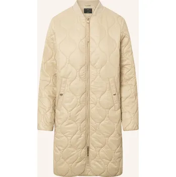 Dámský kabát Joop! Dámský Prošívaný Kabát Carla, světle hnědá, 34