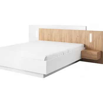 Postel Laski Postel s nočními stolky a osvětlením 3D sektor Vyberte rošt: Bez roštu