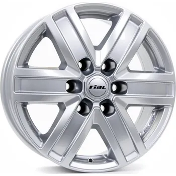 Alu kolo Rial TRANSPORTER 7X17 6X120 ET50/74.5 Stříbrná