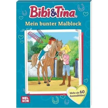První čtění Bibi & Tina: Mein bunter Malblock