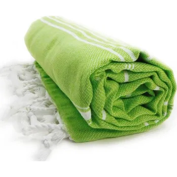 Ručník Hamam ručník "Sultan" lime-white onesize