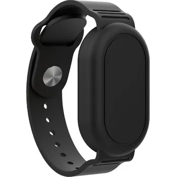 VSECHNONAMOBIL 119911 SILICONE Řemínek s pouzdrem pro Samsung Galaxy SmartTag 2 černý