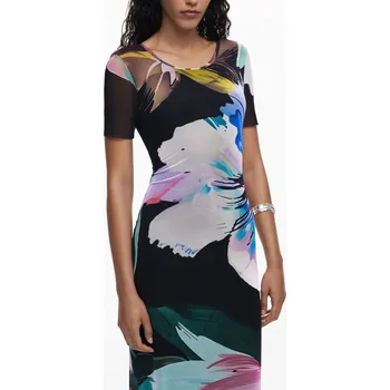 Dámská móda Květinové maxi šaty DESIGUAL Other 3403607