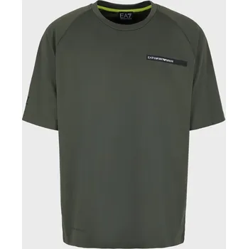 Pánské Tričko s krátkým rukávem EA7 TRAIN ATHLETIC MIX M TEE SS ST PAPL 3DPT11PJUYZ1846 – Zelená S
