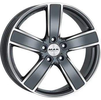 Alu kolo Alu kola MAK turismo-d-ff gun metallic mirror 10x21" 5x112 ET19 66,45