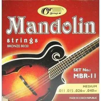 Struna pro kytaru a smyčcový nástroj Gorstrings MBR-11 Struny pro mandolínu