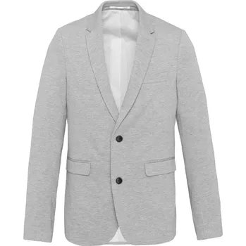 Dámské sako Pánský blejzr K 6132 light grey heather (60)