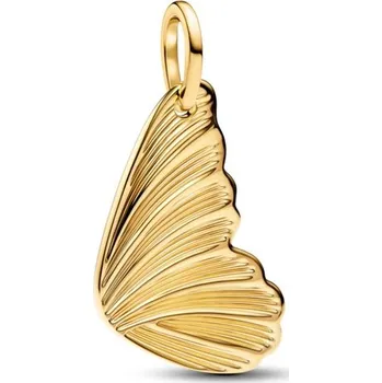 Náhrdelník Visací zlacený přívěsek PANDORA Motýlí křídlo ke gravírování 364015C00