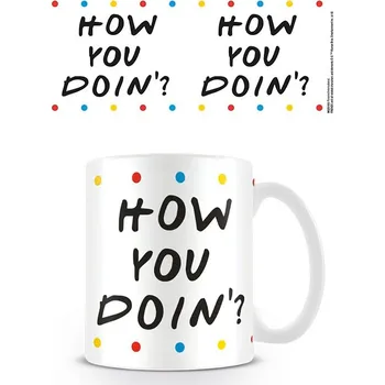 Keramický hrnek Friends (How you Doin' - Dots)