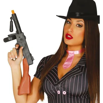 Karnevalový doplněk Kulomet - gangster