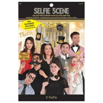 Party dekorace Rekvizity do fotokoutku - Silvestr