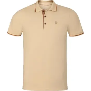 Pánské tričko ARTIPEL Pánská polokošile piqué krémová Velikost: 2XL