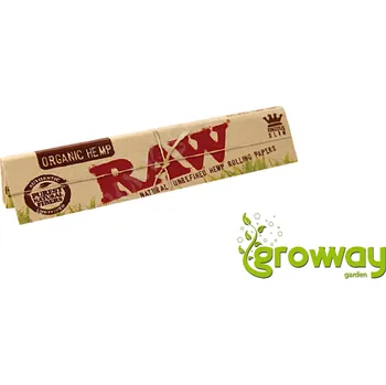 Cigaretové papírky RAW Organic King Size Slim 1 ks