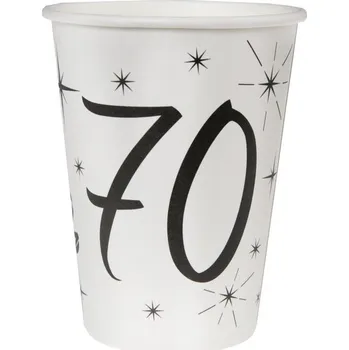 Party dekorace 70 let - Kelímky