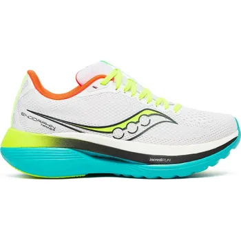 Dámská běžecká obuv Dámská běžecká obuv Saucony Endorphin Trainer White/Mutant UK 6,5