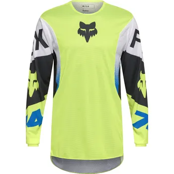 cyklistický dres FOX dres FOX 360 Tine fluo yellow - L