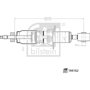Tlumič pérování FEBI BILSTEIN 194162