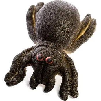 Jedlá dekorace na dort Černý pavouk z marcipánu