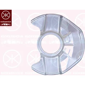 Brzdový kotouč Ochranný plech proti rozstřikování, brzdový kotouč KLOKKERHOLM 3506370