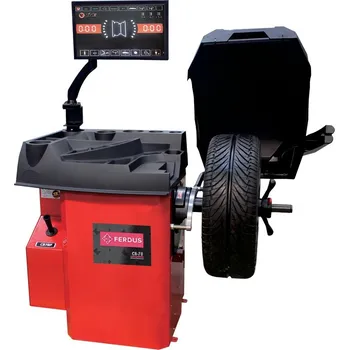 Sada na opravu pneumatiky Vyvažovačka automobilových kol CB78S Automat 3D, 10"-28", dotykový displej, sonar, laser