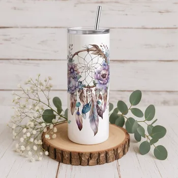 Atelier Fantazie - Termo kelímek 500 ml - Lapač snů V