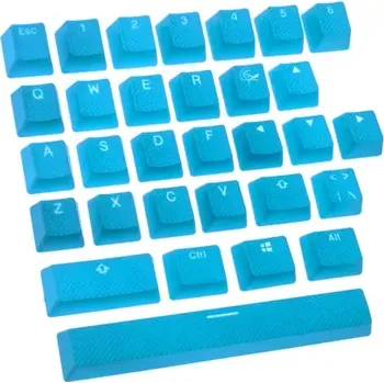 Klávesnice Ducky Rubber Set Double-Shot Keycaps světle modrá (DKSA31-USRDBNNO1)