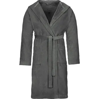 Pánský župan Župan s kapucí "Texas" flannel grey XXL