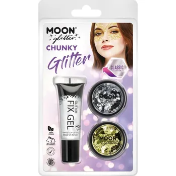 Make-up Gold silver - Set třpytek