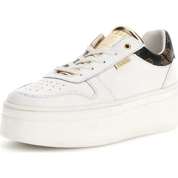 Dámské tenisky Dámské Nízké tenisky GUESS LIFET FL7LIFLEA12-WHIBR – Bílá 39