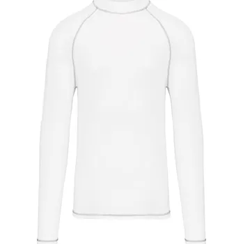 Sportovní tričko s dlouhým rukávem PA 4017 white XS