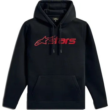 Pánská mikina Mikina Alpinestars Blaze Hoodie 3 černo-červená