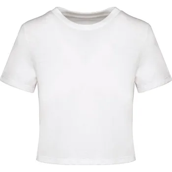 Dámský crop top PA 4022 white S